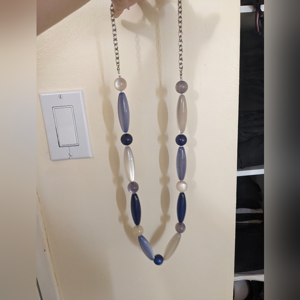 Melanie Lyne Blue Statement Necklace